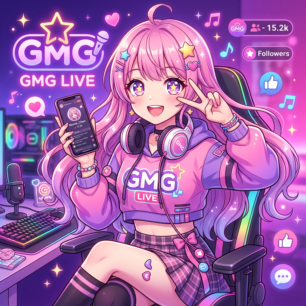 GMG直播卡通美女主播